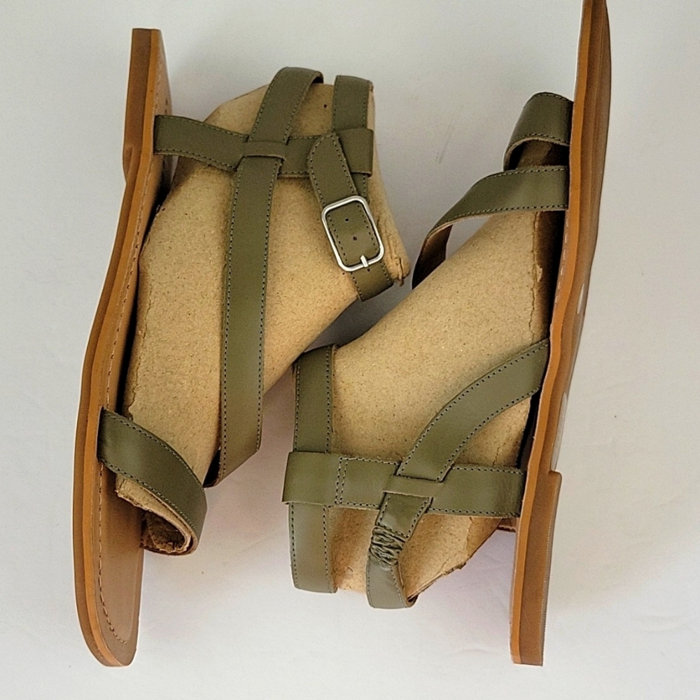 Lucky Brand Byleth Gladiator Sandals Sage Green Size 9 NWOT - Picture 5 of 13